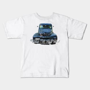 1950 Ford F1 Rat Rod Pickup Truck Kids T-Shirt